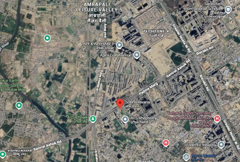 Sobha Ayana Panathur Bangalore Location Map