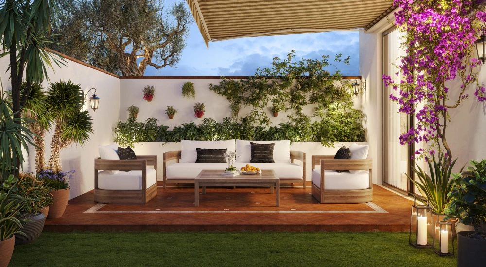 Fountain Belleza & Landscaped Greens - Sobha Galera Bangalore