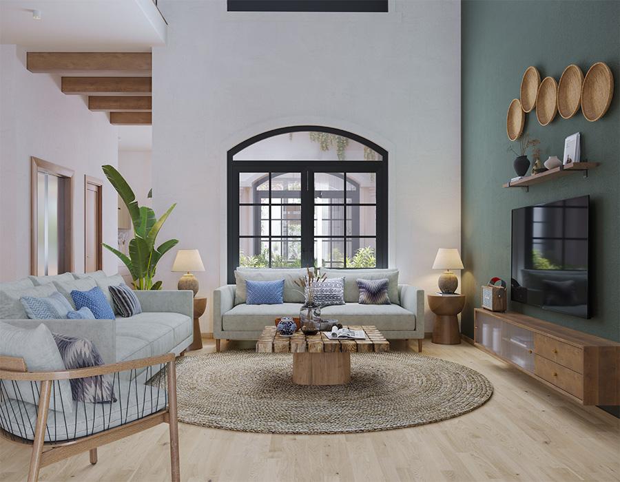 4 BHK Luxury Row House Interiors - Sobha Galera Bangalore