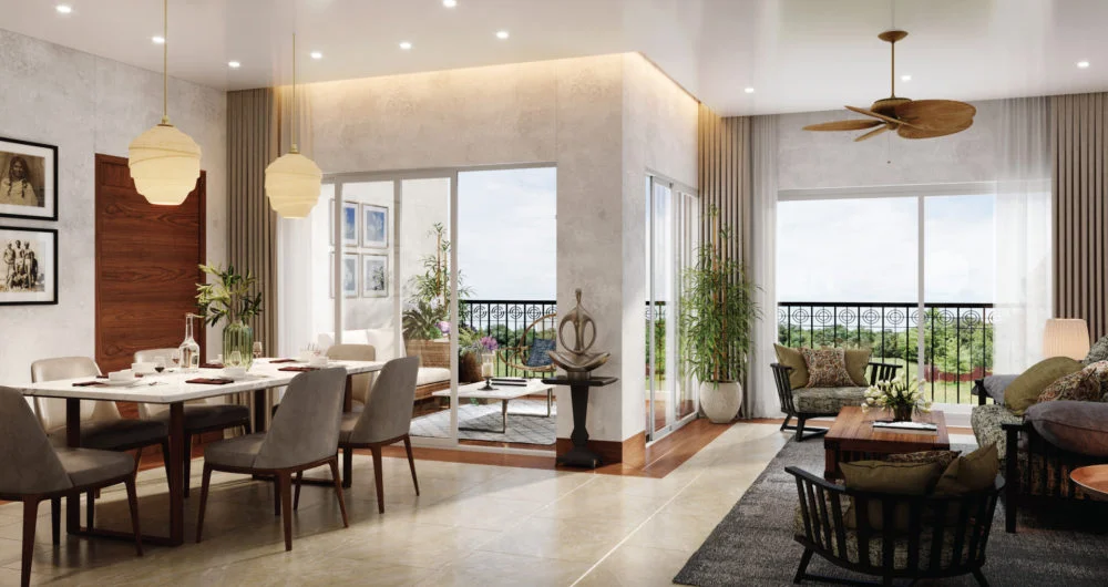 Swimming Pool & Leisure Spaces - Sobha Windsor Whitefield Bangalore